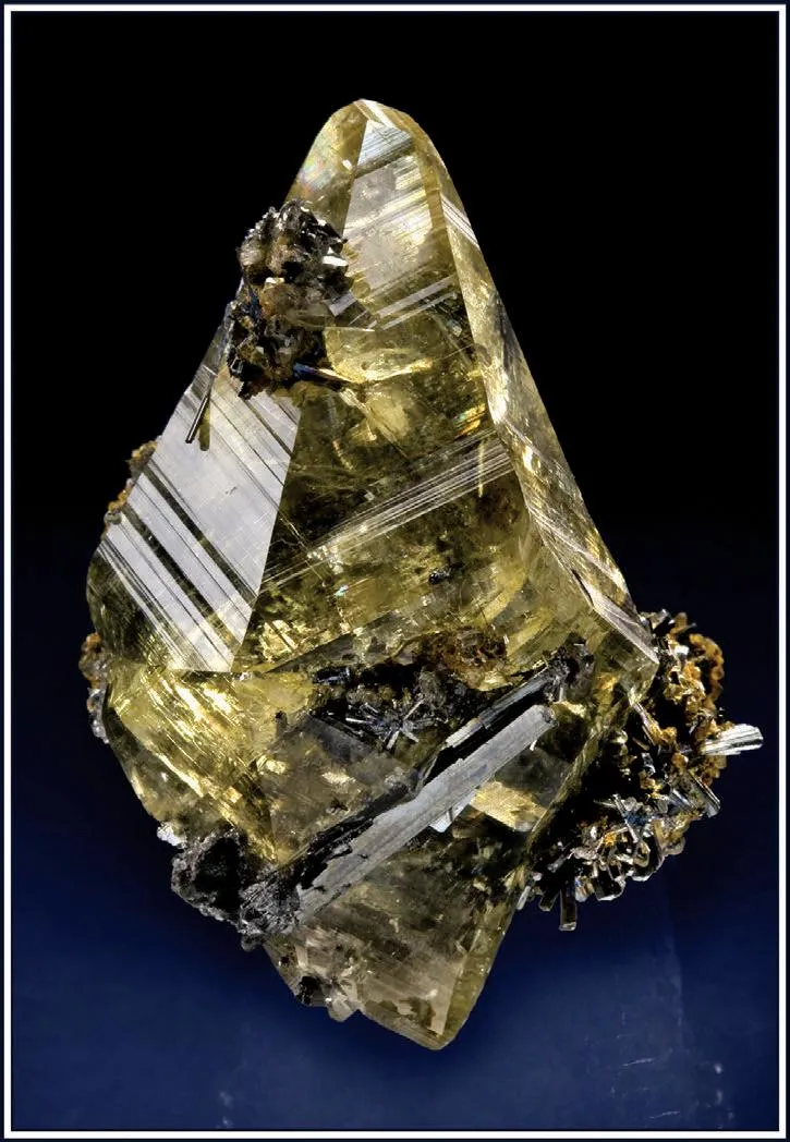 Calcite with Stibnite - image 1