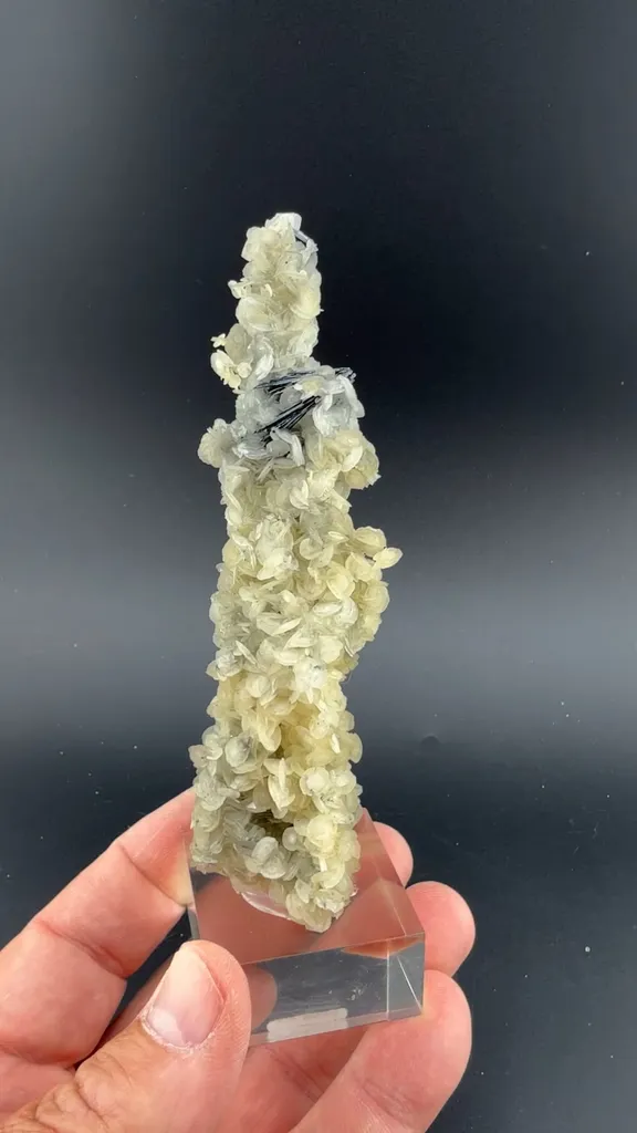 Calcite with Stibnite image