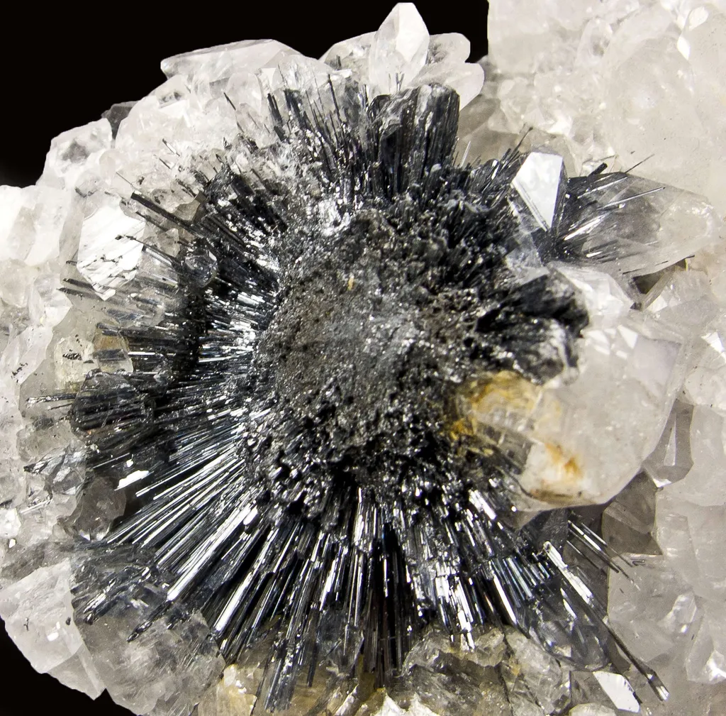 Calcite With Stibnite - image 3