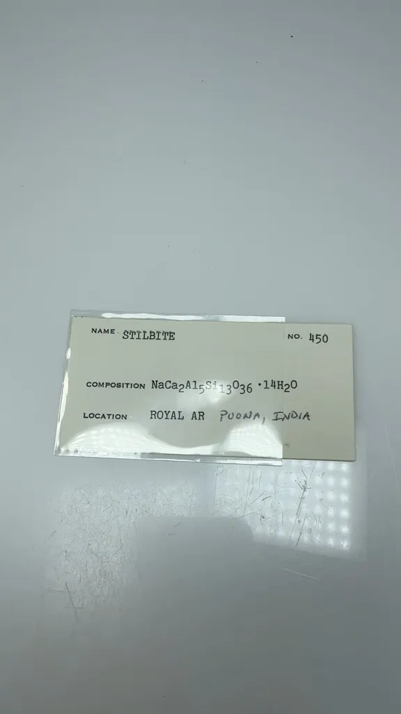 Calcite with Stilbite - image 2