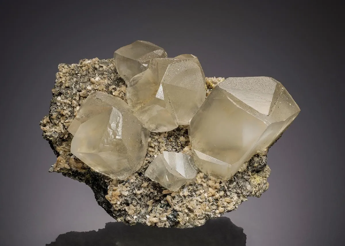 Calcite with Stilbite - image 1