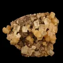 Calcite with Stilbite Free Standing Natural Mineral Specimen - image 1