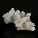 Calcite with Stilbite in Chalcedony coral Natural Mineral Specimen - image 2