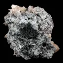 Calcite with Stilbite Natural Mineral Specimen (Repaired) - image 5