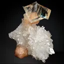 Calcite Yellow with Apophyllite and Stilbite - image 2