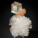 Calcite Yellow with Apophyllite and Stilbite - image 3