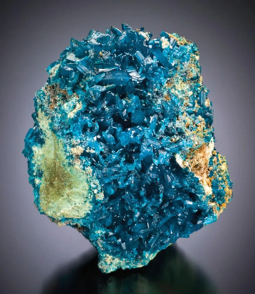 Caledonite from Mammoth-Saint Anthony Mine, Arizona, USA image