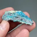 Caledonite with Cerussite, Anglesite - image 2