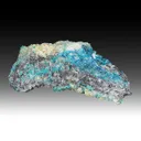 Caledonite with Cerussite, Anglesite - image 1