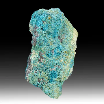 Caledonite with Cerussite, Anglesite, Linarite, Malachite