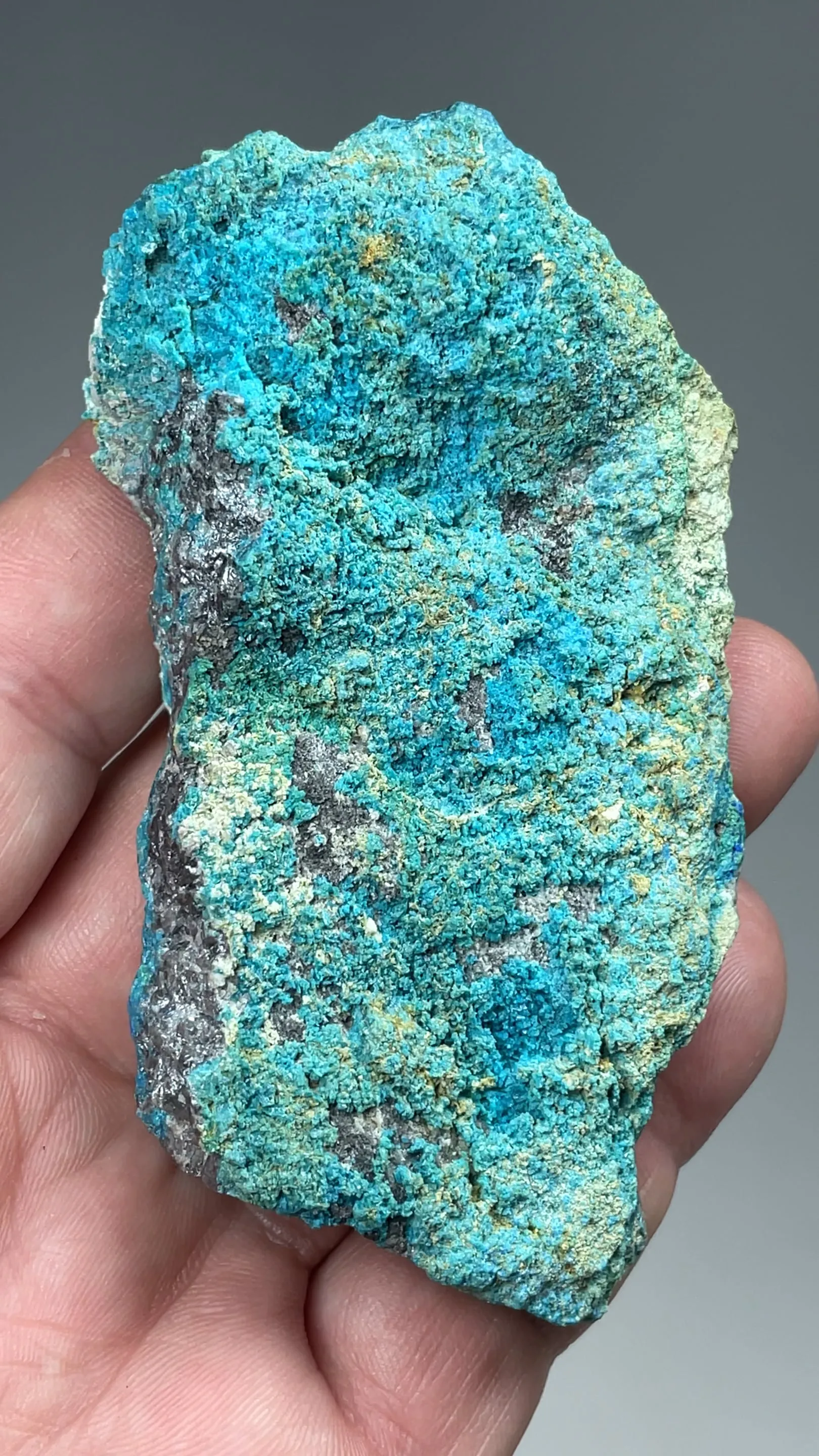 Caledonite with Cerussite, Anglesite, Linarite, Malachite - image 2