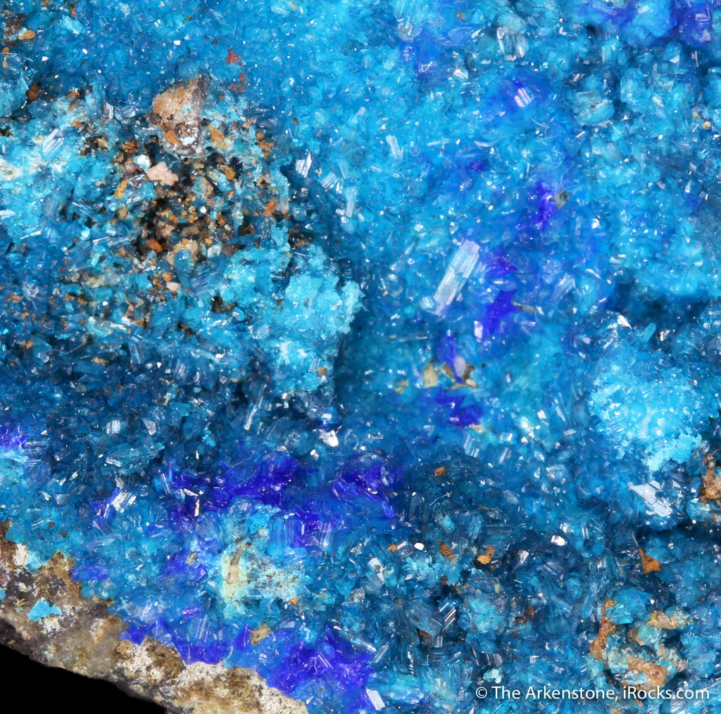 Caledonite with Linarite - image 3