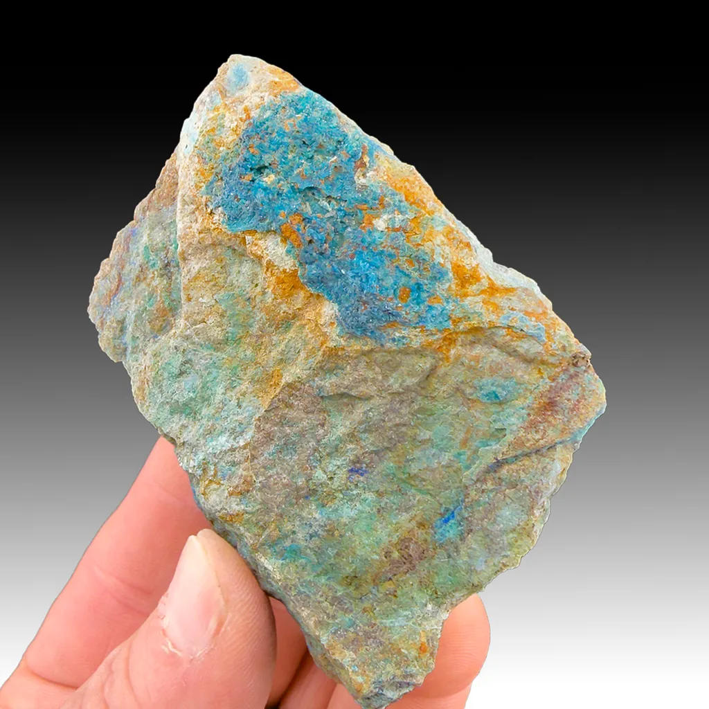 Caledonite with Linarite image