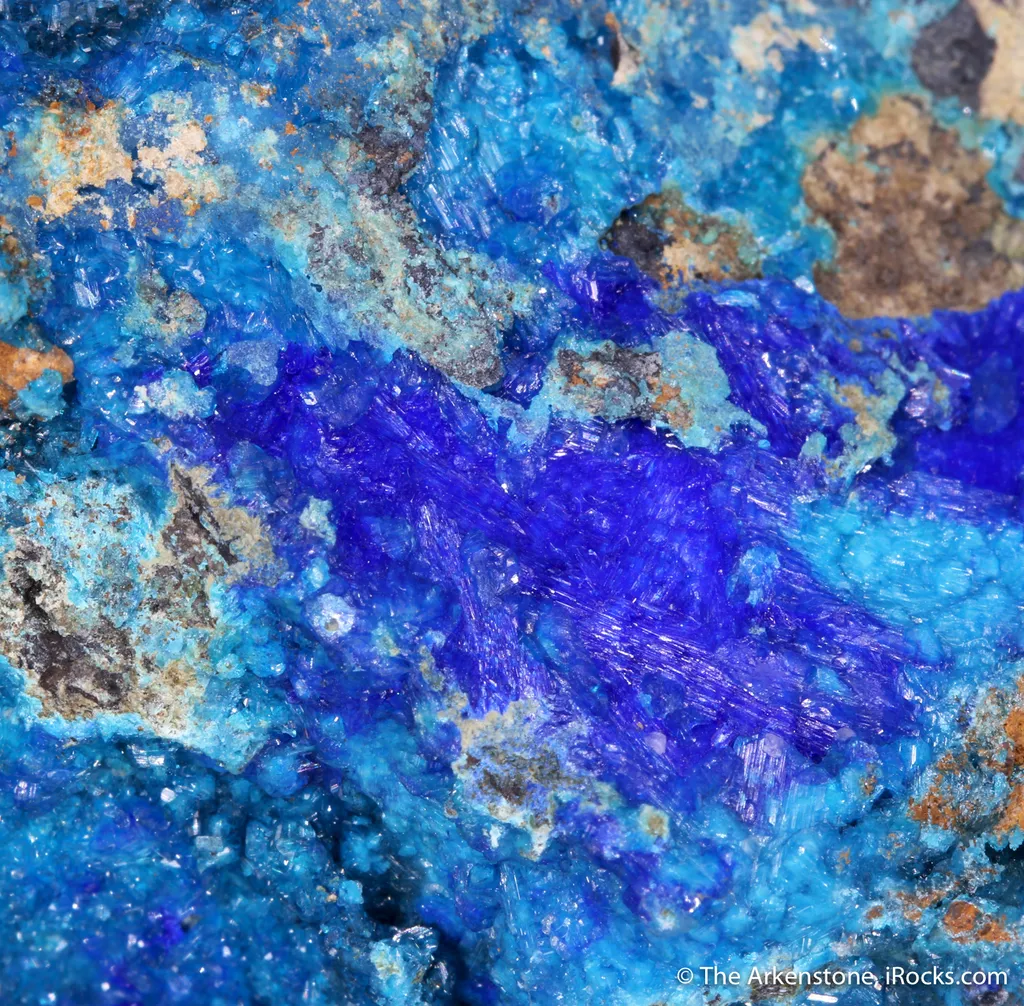 Caledonite with Linarite - image 2