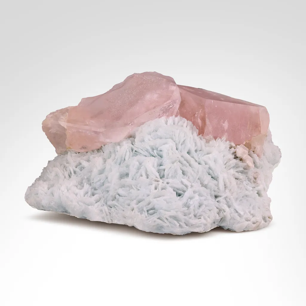 California Morganite on Matrix image