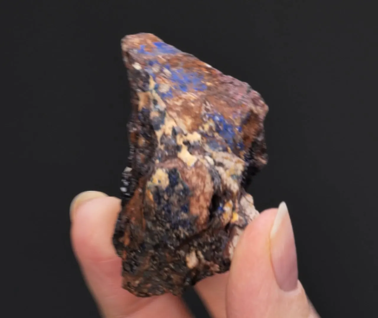 Calomel with Azurite, Malachite Cinnabar and NATIVE Mercury - image 2