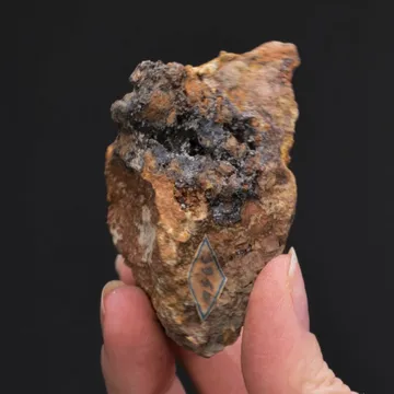Calomel with Cinnabar and NATIVE Mercury