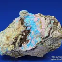 Canutite (type locality) with Magnesiokoritnigite and Lavendulan - image 1