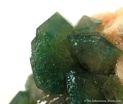 Carbonate-Fluorapatite on Feldspar - image 2