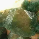 Carbonate-Fluorapatite on Feldspar - image 2