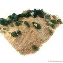 Carbonate-Fluorapatite on Feldspar - image 4