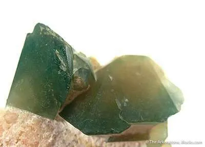 Carbonate-Fluorapatite on Feldspar - image 2