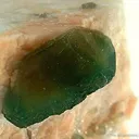 Carbonate-Fluorapatite on Feldspar - image 3