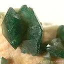Carbonate-Fluorapatite on Feldspar - image 3