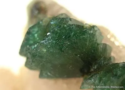 Carbonate-Fluorapatite on Quartz Shard - image 2