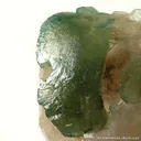 Carbonate-Fluorapatite on Quartz Shard - image 2