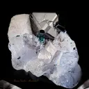 Carrolite on Calcite - image 1
