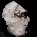 Carrolite on Calcite - image 2