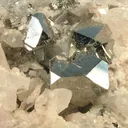 Carrollite, Calcite - image 1