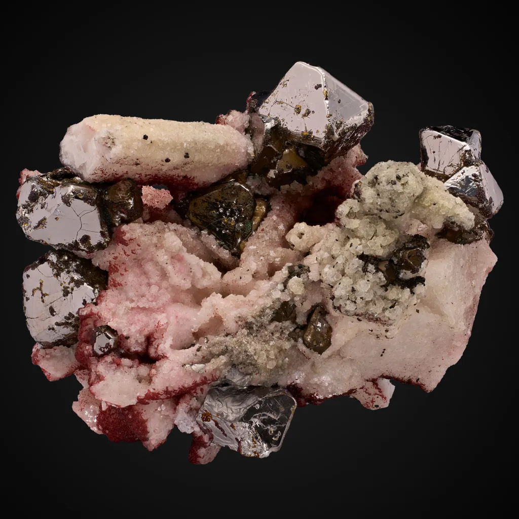 Carrollite, Calcite image