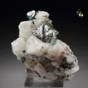 CARROLLITE, CALCITE from DR Congo, Haut-Katanga, Kambove Territory, Kambove, Kamoya, Kamoya South II Mine - image 1