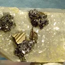 Carrollite, Chalcopyrite, Calcite - image 1