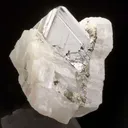 Carrollite in Calcite - image 2