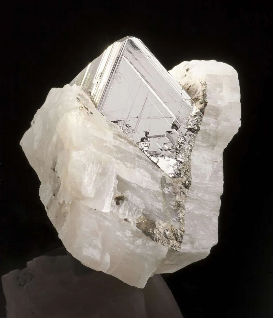 Carrollite in Calcite - image 2