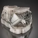 Carrollite in Calcite - image 2