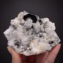 Carrollite on Calcite - image 2