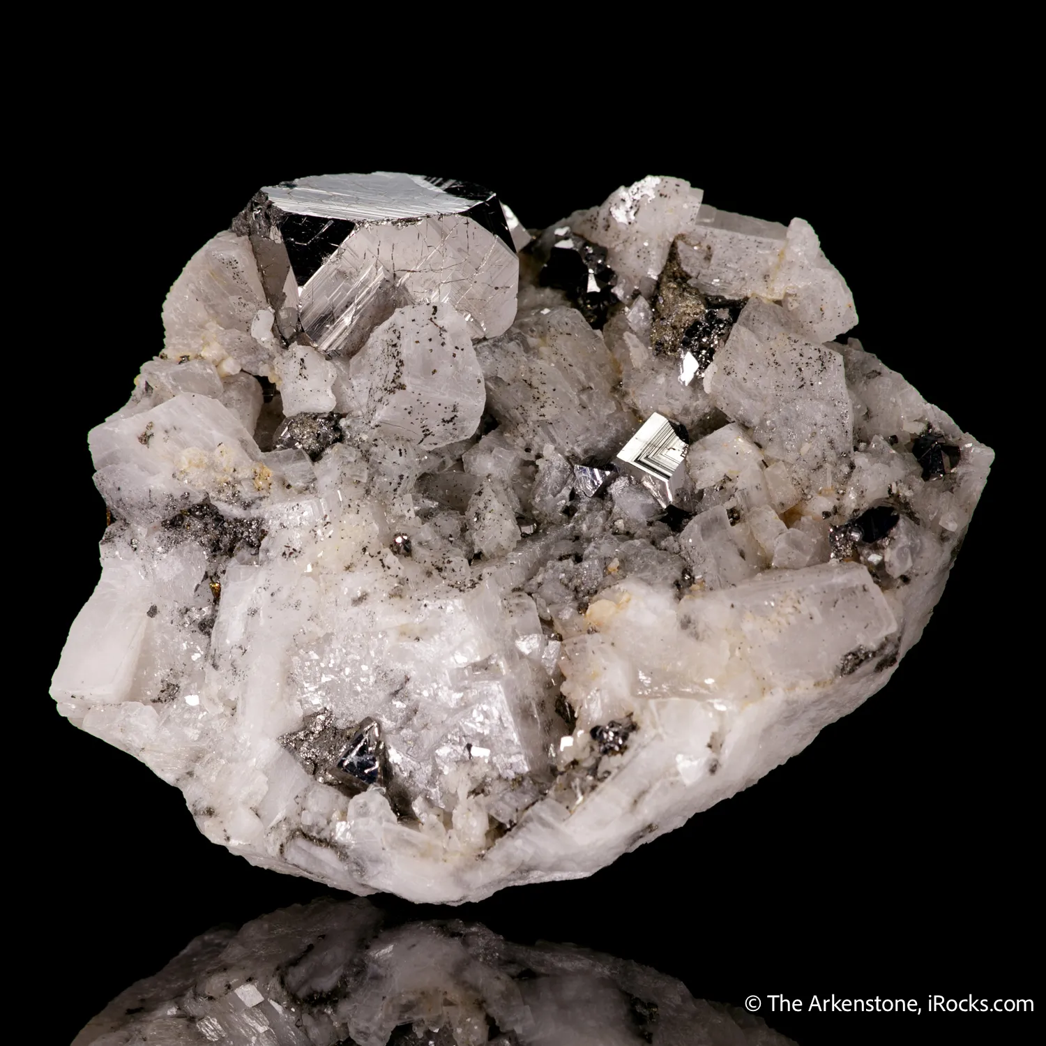 Carrollite on Calcite - image 5