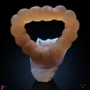 Carved Fluorite Ring on Quartz - image 1