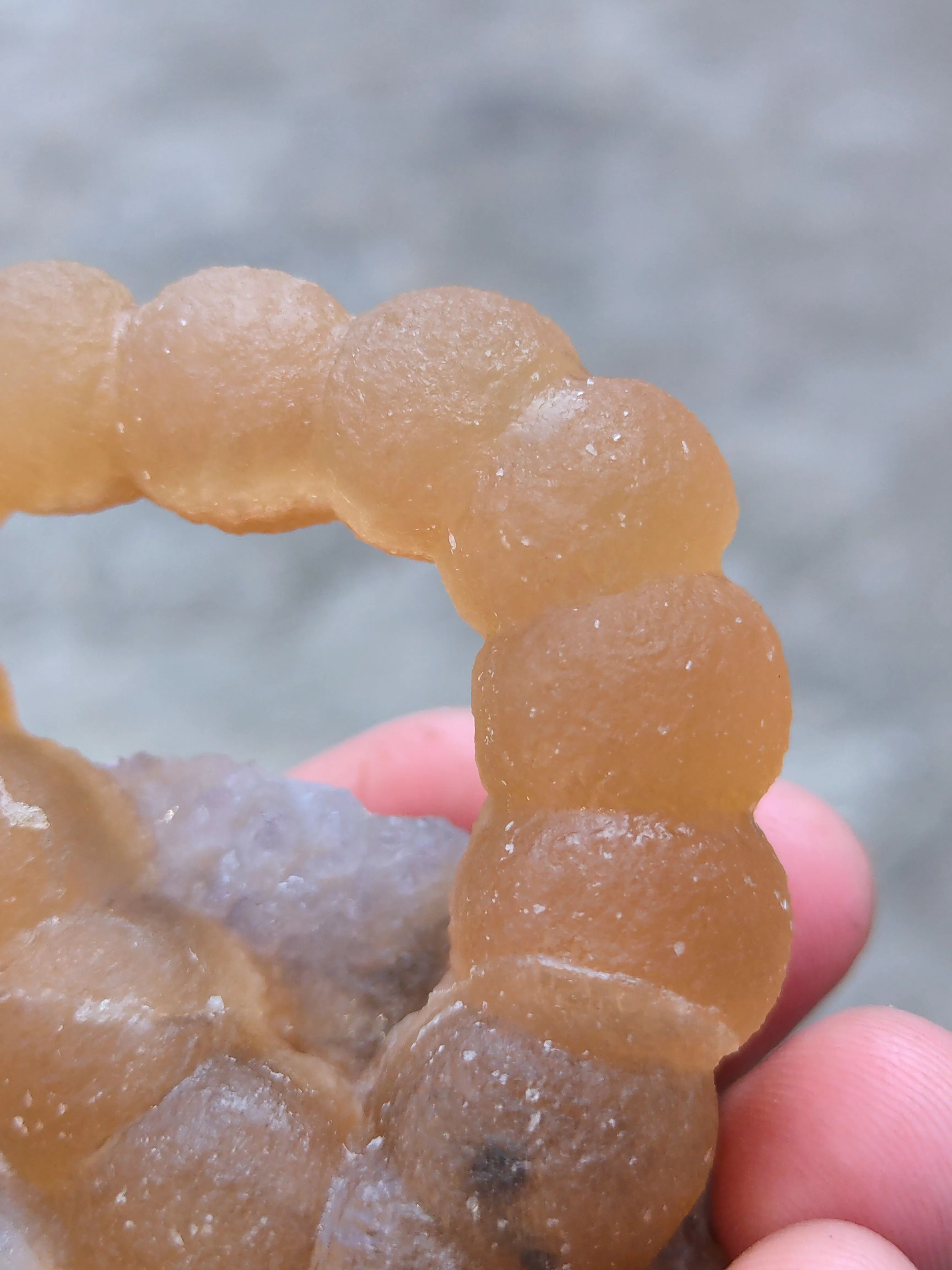 Carved Fluorite Ring on Quartz - image 4