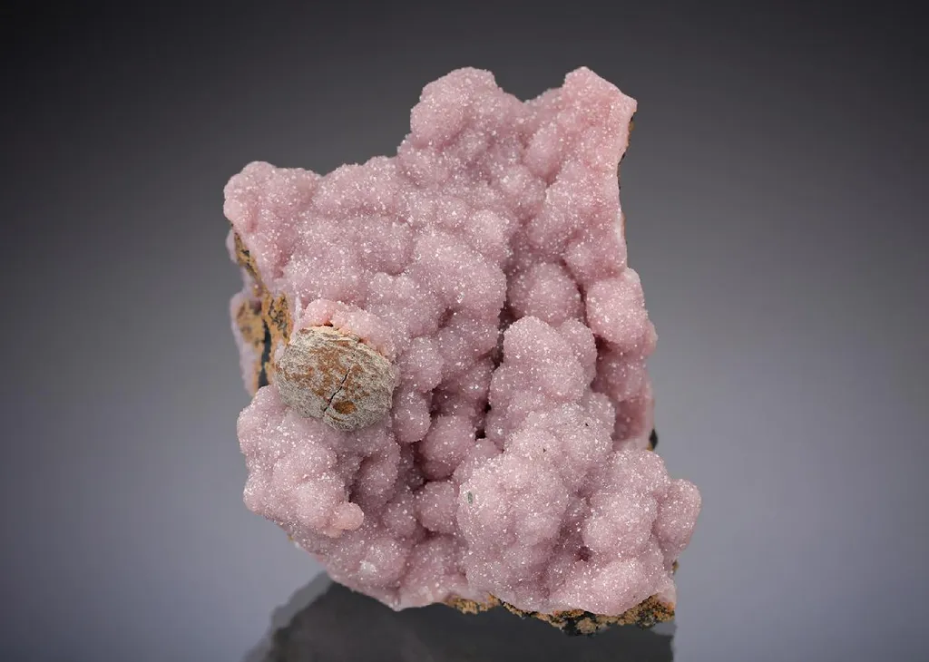 CARYOPILITE with Rhodochrosite image