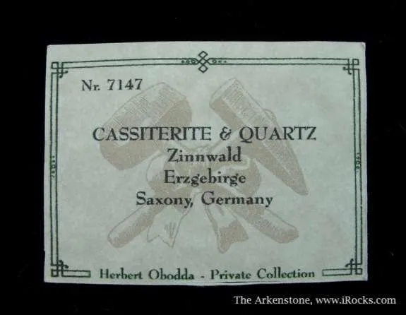 Cassiterite and Quartz With Muscovite - image 4