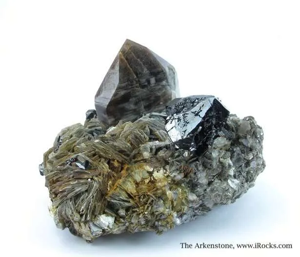 Cassiterite and Quartz With Muscovite - image 3