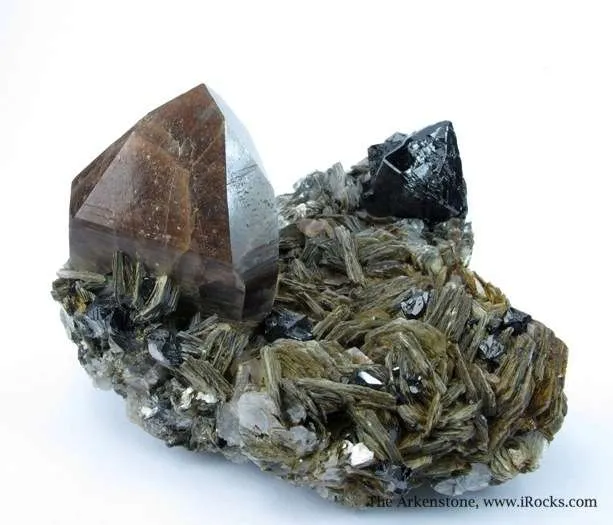 Cassiterite and Quartz With Muscovite - image 6