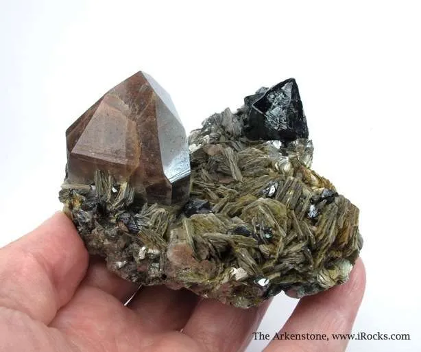 Cassiterite and Quartz With Muscovite image