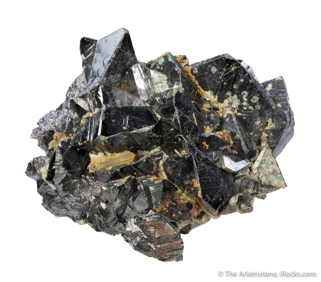 Cassiterite (classic locale, gorgeous labels) image