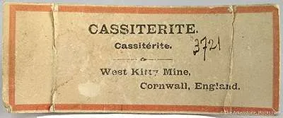 Cassiterite (Cornwall, Huge Xl!) - image 3